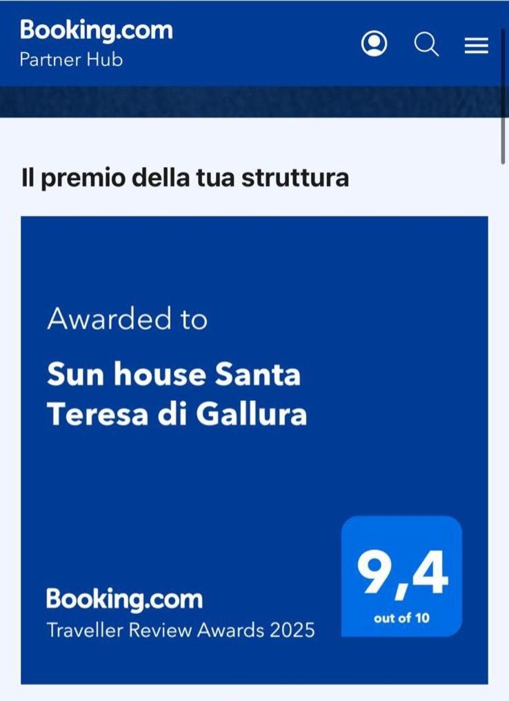 Sun House Santa Teresa Di Gallura Екстер'єр фото